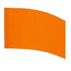 Poly  Silk Flag  Curverd Rectangle ORANGE